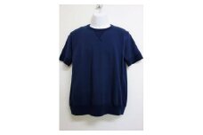 和歌山吊り天竺フラットシーマVガゼットTシャツ／ネイビー【男女兼用】＜Mサイズ＞