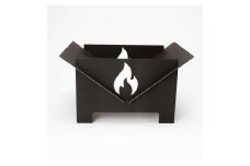 Fire Pit【ブラック】／焚き火台 （収納バッグ付）