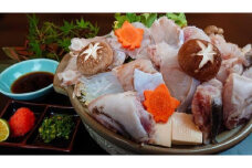 【冬の王様】料理長厳選のクエ鍋&特製柚子ぽん酢セット（3~4人前）