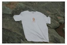 和歌山県産　LOKAHI　Tシャツ（プリント／オレンジ）（Sサイズ）