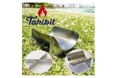 Takibistin　Large　basic　gotockセット　（メスティンに収納可能なチタン製の焚き火台＋専用ゴトク）
