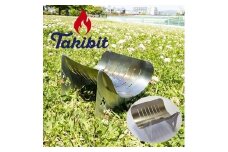 Takibistin Large basic（メスティンに収納可能なチタン製の焚き火台）