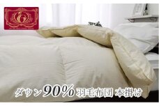 羽毛ふとん　セミダブル　本掛け　ホワイトダックダウン90%（170×210cm）FW-SD　IV