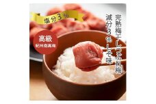 紀州南高梅 完熟 梅干し つぶれ梅 しそ梅 800g 塩分3％ ふるさと納税