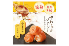 塩分3％ 完熟梅干しつぶれ梅 はちみつ梅 800g ふるさと納税