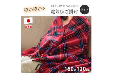 【ワイン】『和』【160×120cm】色々使える!ワイドサイズ暖か電気ひざ掛け SB-20HW01-WI