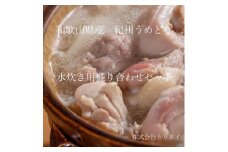 【進化して復活】紀州うめどり 水炊き用鶏肉盛り合わせセット