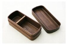 銘木弁当箱ウォルナットランチボックス typeS-4