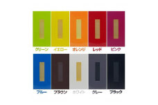 ティッシュBOX カラー イエロー 2個組 タツクラフト 【Tk129】