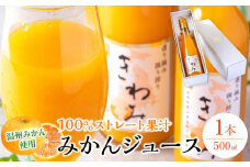 きわみ みかんジュース 500ml × 1本 入り ギフトセット【mao4】