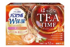 炭酸ガス 入浴剤 4種の香り 24回分  12錠入×2箱  HERS バスラボ ほっとなTEA  TIMEお試し セット