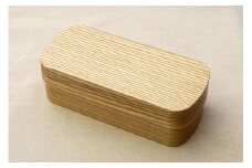 ◇銘木弁当箱 ホワイトアッシュ ナノコート【TN13】