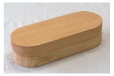 ◇紀州桧弁当箱 タイプ3 NA ナノコート 弁当包みセット【オハナ】【TN125】