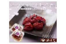 ご家庭用 大容量 紀州南高梅 しそ漬 つぶれ 塩分約15％ 700g×2 ［YM16］