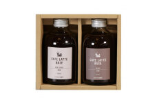 とびだす焙煎所 カフェラテ ベース 2本セット 無糖・加糖 各1本×250ml