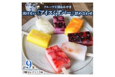 フルーツ王国わかやまの溶けない「アイスくずバー」詰め合わせ_ アイス アイスバー 冷菓 詰合せ セット 食べ比べ 菓子 スイーツ おやつ 国産 産地直送 ギフト 贈答 フルーツ 果物 くだもの 和歌山 ふるーつ 【1086174】