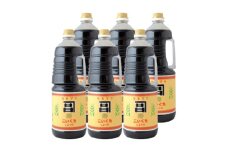 料理の味がグッと上がる　煮てもかけても万能　カネマサ秘伝のこいくち醤油　1.8L　6本セット【1216323】