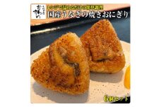 国産うなぎの焼きおにぎり６個セット(A881-1)