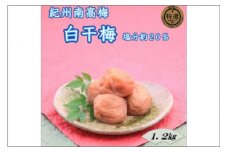 【家庭用】紀州南高梅　白干梅　1.2ｋｇ