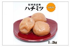 紀州南高梅　はちみつ梅　1.2㎏　家庭用（B級、C級）