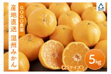 和歌山県　産地直送　温州みかん（5ｋｇ）2S（先行予約）