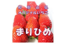 和歌山県オリジナルいちご「まりひめ」【配送不可地域：北海道・青森・秋田・岩手・沖縄】 