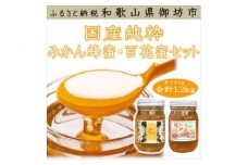 紀州のみかん蜜と百花蜜セット