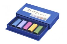 彩煙墨５本セット（人気色その２）  / 田辺市 紀州松煙 紀州墨 彩煙墨 墨 墨セット 書道 書道用品【skm003】