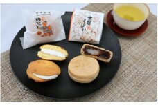 銘菓 田辺っ子12個入・七福もなか12個入セット  / 銘菓 お菓子 スイーツ 和菓子 個包装 小分け プレゼント ギフト ご家庭用 贈答 和歌山 バター クリーム お土産 お取り寄せ 田辺市 もなか 最中【shd017-1】