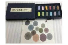 彩煙墨12本セット  / 田辺市 紀州松煙 紀州墨 彩煙墨 墨 墨セット 書道 書道用品【skm028】