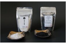 ブラックチャコールソルト・龍見の梅塩2点セット / 田辺市 紀州備長炭 塩 ソルト 梅塩 食塩 調味料 和歌山県【ttm016】