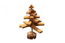 あかね材ツリーキット / 田辺市 熊野 紀州 ヒノキ 檜 紀州材 ツリー　クリスマス クリスマスツリー インテリア おしゃれ オシャレ 小物 キット 組み立て 簡単【emk012】