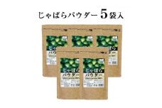 【ふるさと納税】じゃばらパウダー100g×5袋【njb381-y5A】