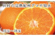 高級ブランド田村の完熟紀州デコ(不知火)　※2026年2月下旬頃～3月中旬頃に順次発送予定(お届け日指定不可) 【uot731】