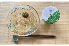 梅葛紀里 9個入 夏季限定！梅もそのまま食べれます / 夏の風物詩 葛切り くずきり 和菓子【fks115A】