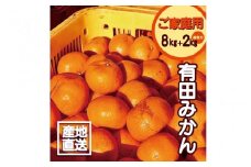 【訳あり】2S～3Lサイズおまかせ！有田みかん 8kg＋2kg保証分 計10kg 11月から12月下旬までに順次発送致します。 【訳ありみかん 有田みかん みかん ミカン 蜜柑 柑橘 温州みかん 和歌山 ご家庭用】【fkn002B】