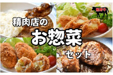 素材と手作りにこだわった 精肉店のお惣菜Mixセット  (カレー：200g×3袋、ハンバーグ：170g×3袋、コロッケ：60g×5個×1袋、牛すじコロッケ：60g×5個×1袋、メンチカツ：60g×3個×2袋)/ コロッケ メンチカツ カレー カレーライス ハンバーグ 揚げ物 惣菜 お惣菜 おかず【okd008】