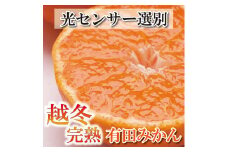 ＜先行予約＞家庭用 越冬完熟みかん2kg+60g（傷み補償分）【ハウスみかん】【わけあり・訳あり】【光センサー選果】※北海道・沖縄・離島への配送不可【ikd158】