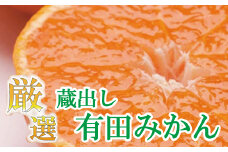 厳選 蔵出しみかん2kg+60g（傷み補償分）【有田の蔵出しみかん】【光センサー選果】＜1月より発送＞ / みかん ミカン 果物 フルーツ 有田 和歌山 柑橘 果実 柑橘【ikd014B】