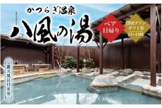 かつらぎ温泉八風の湯　ペア日帰り貸切プランギフト券（11～14時）