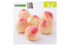 和歌山県産 桃 5玉～8玉 約2kg 秀品  【7月上旬～8月下旬頃発送予定】 【US36】