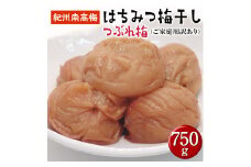 はちみつ梅干しつぶれ梅（ご家庭用）約750g《紀州南高梅》【入金確認後準備ができ次第順次発送】