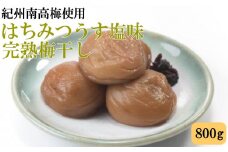 紀州南高梅使用　はちみつうす塩味完熟梅干し　約800g【準備でき次第、順次発送】【TM142】