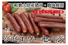 わかやまジビエソーセージ 猪・鹿 10Pセット【MT17】
