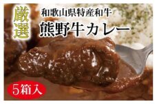 熊野牛 カレー 5食セット【MT54】
