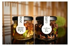 ナッツ・ドライフルーツの蜂蜜漬 峠プレミアム小瓶2種セット【萌(MOE)】【玄(KURO)】 【SW60】
