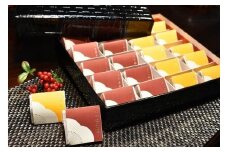 【ギフト用】高級南高梅うす塩・はちみつ個包装計20粒入 紀州塗箱 網代模様仕上  【SW75】
