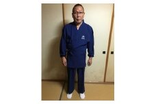 作務衣（春・夏・秋用）【ネイビー・Mサイズ】