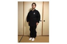 作務衣（冬用）【クロ・Lサイズ】
