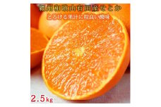 紀州有田産せとか約2.5kg　とろける食感！ジューシー柑橘【2026年2月上旬以降発送】【先行予約】【UT02】